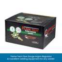 Flame Tech Flow Gauge Argon Regulator, Easy to Read 2 Dual-Scale Gauges, Ideal Welding Tool, Sturdy Construction, Comes Packaged in a Black Box, Tested in The USA