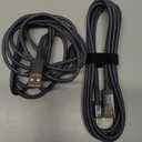 iPhone Charger Cable 2Pack 6FT, Nylon Braided Lightning Cable, [Apple MFi Certified] Fast Charging iPhone Charger Cord Compatible with iPhone 14 13 12 11 Pro Max XR XS X 8 7 6 Plus iPad and More (Grey)