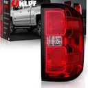 OKLPF Rear Brake Tail Lights Compatible With 2016-2019 Chevy Silverado 1500 2500HD 3500HD,GMC Sierra 3500 HD,Replacement Red Taillights Assembly,Included Bulbs and Harness,Right Passenger Side
