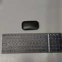 seenda SKM64-2 Bluetooth Keyboard and Mouse for Mac, Multi-Device Rechargeable Slim Keyboard and Mouse Set Compact with Number Pad, Specially for MacBook Pro/Air, iPad, iMac - Space Gray