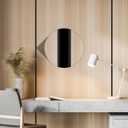 Peel and Stick Molding Trim Waterproof Mirror Tape Border Flexible Wall Trim Molding Self Adhesive for Home Decoration Wall Protection(32.8 Ft) (Black)