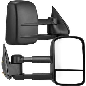 Towing Mirrors for 88-98 Chevy GMC C/K 1500 2500 3500 Pickup Pair Set Manual Extendable Side Mirrors