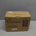 Consou Large Glasses Set of 6, 15 oz Hobnail Glassware Thick Glass Heavy Base