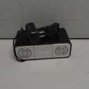 Emerson CKS1507 Smartset Radio Alarm Clock, 1.4" Blue LED Digital Display, USB Charging Port, Brightness Dimmer Controls, Bluetooth Connectivity, Set Alarm to Radio, Music, or Buzzer, Black