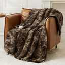 Homemate Electric Heated Blanket Full Size - 72"x84" Heating Blanket Full Size 1/2/4/6/8 Hours Auto-Off 10 Heat Level Over-Heat Protection Luxury Faux Fur Sherpa ETL Certification