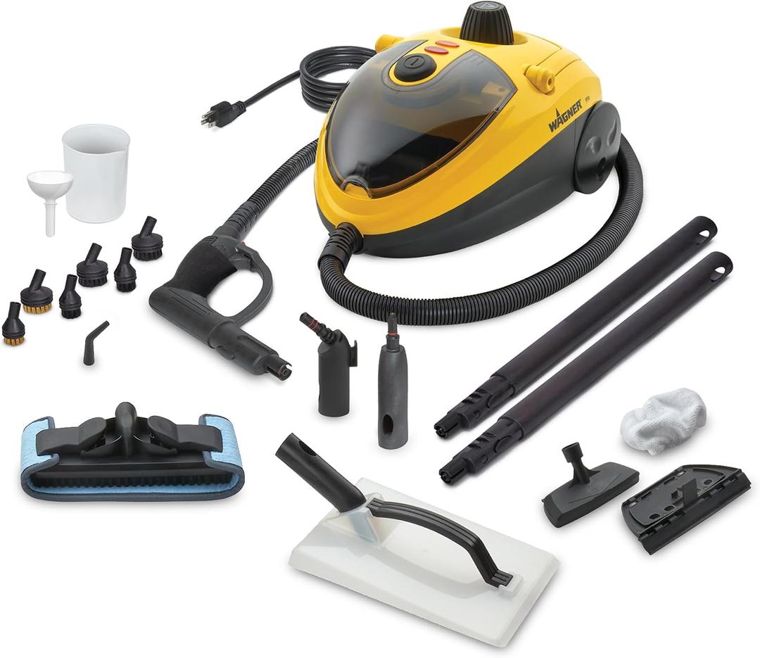 Wagner Spraytech 915e Multipurpose Steam Cleaner, 18 Accessories