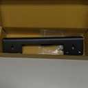 Door Latch Guard Plate 7” with 1” Offset Cover Door Reinforcement Lock, Outswing Angle Security Protector Shield, Security Reinforcement Striker Plates, D oor Knob/ Deadbolt Latch Protector Plate, 1Set