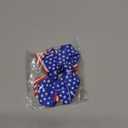 YanJie 4'' 4th of July Bow 2pcs Hair Clips American Flag Hairgrips Girls Patriotic Barrette Red Blue Hair Clips Independence Day Hair Accessories