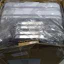 Delamu 2-Tier Multi-Purpose Bathroom Under Sink Organizers and Storage, Stackable Kitchen Pantry Organization, Pull Out Medicine Cabinet Organizer with Movable Dividers, White, 2 Pack