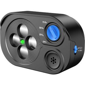 2026 New Anti Barking Device for Dogs, Bark Box Rechargeable Dog Barking Deterrent with Variable Ultra Frequency/6 Modes/IP65 Waterproof Dog Silencer Stop Neighbors Dog from Barking Up to 75ft(Black)