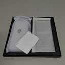 YOOVEI Magnetic for Samsung Galaxy Z Fold 7 Case Luxury Leather [Hinge Protection] Built-in [ Privacy Screen Protector] [Fit for MagSafe] Zfold 7 Case with Kickstand & Ring Holder Black