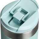 Stanley AeroLight Transit Bottle 20 oz | Locking Drink Through Lid | Leak Resistant Water Bottle or Coffee Travel Mug | Lightweight Insulated Stainless Steel | BPA-Free | Seafoam