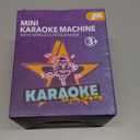 Karaoke Machine for Kids, Portable Mini Speaker with 2 Wireless Microphones, 2026 TOP Kids Gifts for Girls Ages 3, 4, 5, 6, 7, 8, 9, 10, 12 +Years Old, 4-12th Birthday Present Toy Party (Purple)