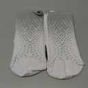 LUX Sports Thin Grip Socks for Cleat Sports - Moisture-Wicking Anti Slip Socks for Men & Women - Soccer, Football, Baseball (One Size, White)