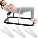 Hip Thrust Machine for High Resistance Glute Training - Home Gym Workout - Comes with 3 Bands of 30 Lbs of Resistance