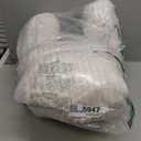 Blissful Diary Reading Pillow for Sitting in Bed, Flannel Back Pillow Bed Sitting Up for Adult & Children, Backrest Cushion for Sit Up in Couch or Floor, Dorm Essentials, Cream White