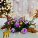 Christmas Ornaments Set 9ct Christmas Tree Decoration Ornament Balls Decor Baubles for Xmas Trees Decor Holiday Party Wedding Decoration