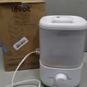 LEVOIT Top Fill Humidifiers for Bedroom, 2.5L Tank for Large Room, Easy to Fill & Clean, 28dB Quiet Cool Mist Air Humidifier for Home Baby Nursery & Plants, Auto Shut-off for Safety, 25H