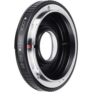 K&F Concept Pro Lens Mount Adapter Compatible for Canon FD FL 35mm SLR Lens to Canon EOS (EF, EF-S) Camera, Compatible with Canon 1D, 1DS, Mark II, III, IV, Digital Rebel T5i, T4i, T3i, T3