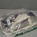 efluky Slim Laundry Basket, Narrow Laundry Hamper with Handles, Collapsible Dirty Clothes Hamper, Tall Laundry Bin for Laundry Room, Dorm and Bedroom, 12.7 Gallons(48L) Beige