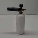 Tool Daily Foam Cannon with 1/4 Inch Quick Connector, 1 Liter, 5 Pressure Washer Nozzle Tips