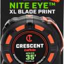 Crescent Lufkin 35 Ft. SHOCKFORCE NITE EYE Magnetic Tape Measure | LM1335B-02