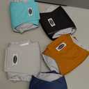 Tuiskusa Male Dog Diapers, High Absorbing Dog Belly Bands for Male Dogs, Washable Reusable Dog Males Wraps(5 Pack) (Small)