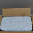 Amazon Basics Leak-Proof Dog and Puppy Potty Training Pee Pads with Quick-Dry 5-Layer Super Absorbent Design, Regular Size 22 x 22 inch, Blue & White, 100 Count