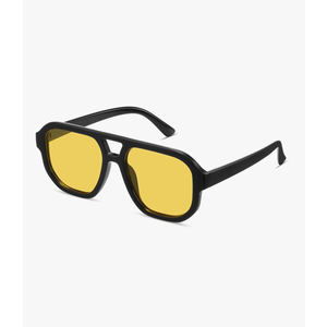 livho Trendy Polarized Square Aviator Sunglasses Women Men Square Eyewear Frame, Retro Sun Glasses for Women Men 2025 Shades