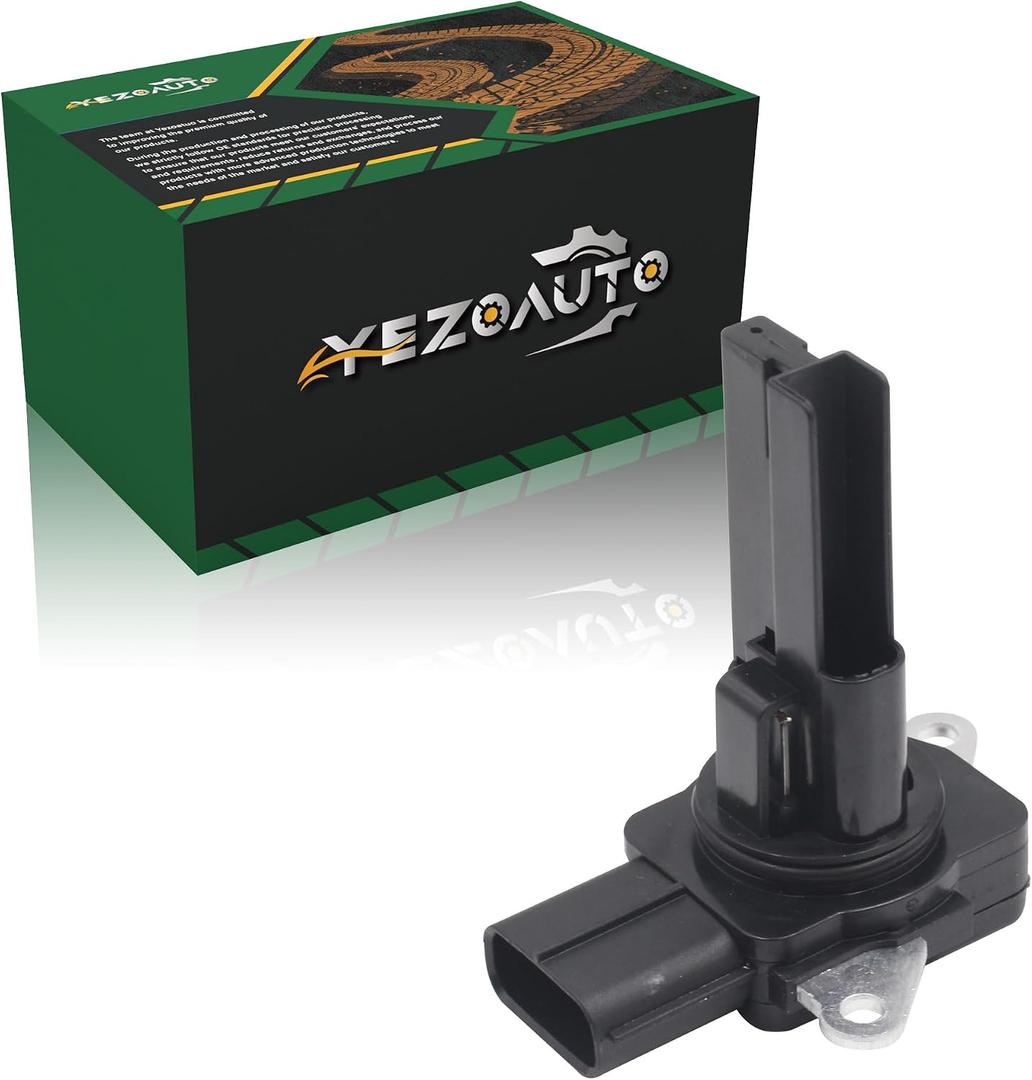 Mass Air Flow Sensor Maf Meter Compatible with Lexus CT200H 11-17; ES300H 13-18; ES350 13-18; GS300 18-19; NX300 18-19 & Scion/Subaru/Suzuki/Pontiac & More Replace OE 222040T040