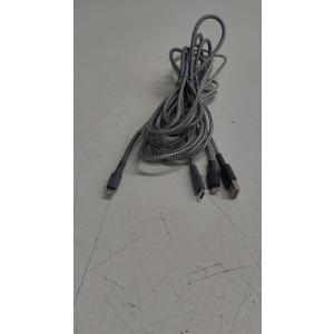 Charger Cable 2 Pack 7 Ft Each (Lightning Cable to Type C and USB to Type C)