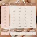 Women's Wireless Push Up Bra Scalloped No Underwire Comfortable Bras Full Coverage Seamless Tshirt Everyday Bralettes (Brown, L)