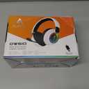 Ultra-Light 4-in-1 Wireless Gaming Headset for PS5 PS4 Xbox, 7.1 Surround Sound, Noise Cancelling Mic, RGB Lights, 40H+ Battery, Lossless Audio, Comfy Over Ear Headphones for PC, Switch, Mac