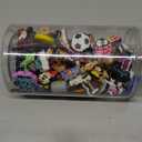 110Pcs Non-Repeat Cartoon Silicone Focal Beads for Pens, Random Focal Beads Bulk for Bead Pens Keychain Jewelry Making