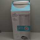 Munchkin STEP Diaper Pail Powered by Arm & Hammer, #1 in Odor Control, Award-Winning, Includes 1 Snap, Seal & Toss Bag, 1 Starter Refill Ring, and 1 PUCK Baking Soda Cartridge