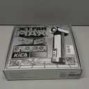 Jet Fan MAX - KiCA Jetfan Car Air Blower and Vacuum Turbo Fan,Electric Cordless Strong Blower 85000 RMP for Car Window Snow/Leaf Clearing,Dry Motocycle,Computer Dust Remove,Outdoots,Long Battery Life