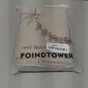 Foindtower Set of 2, Decorative Linen Soild Throw Pillow Covers Soft Accent Cushion Euro Case Boho Farmhouse Pillowcase for Chair Couch Sofa Bedroom Living Room Home Decor 16 x 16 Inch Natural Linen