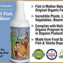 OMRI Listed Organic, Hydrolyzed Liquid Fish Fertilizer, 1 Quart / 36 ounces net wt.