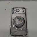 Glitter Kickstand Case for iPhone 17 Pro Max,Cute Bling Sparkly Diamond Rhinestone with Camera Lens Protector Liquid Flowing Ring Stand TPU Bumper Women Girls Case for iPhone 17 Pro Max,Black