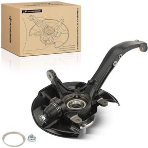 A-Premium Front Left Steering Knuckle & Wheel Bearing Hub Assembly Compatible with Honda Accord 2008-2012 & Acura TSX 2009-2014, Driver Side, Replaces 44300TA0A62, 44600TA0A00