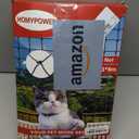 Cat Netting Balcony, Stainless Steel Reinforced Bite Tear UV and Weather-Resistant Anti-Fall Netting for Pets, Safety Net for Cat, Small Catio for Apartment Balcony Protection (10x26 ft)