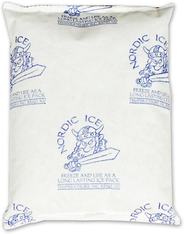 Nordic Ice NOR1038 No-Sweat Reusable Long-Lasting Gel Pack, 16 oz. (Pack of 3)