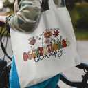 Occupational Therapy Canvas Tote - Mental Health, OT Appreciation Bag for Women