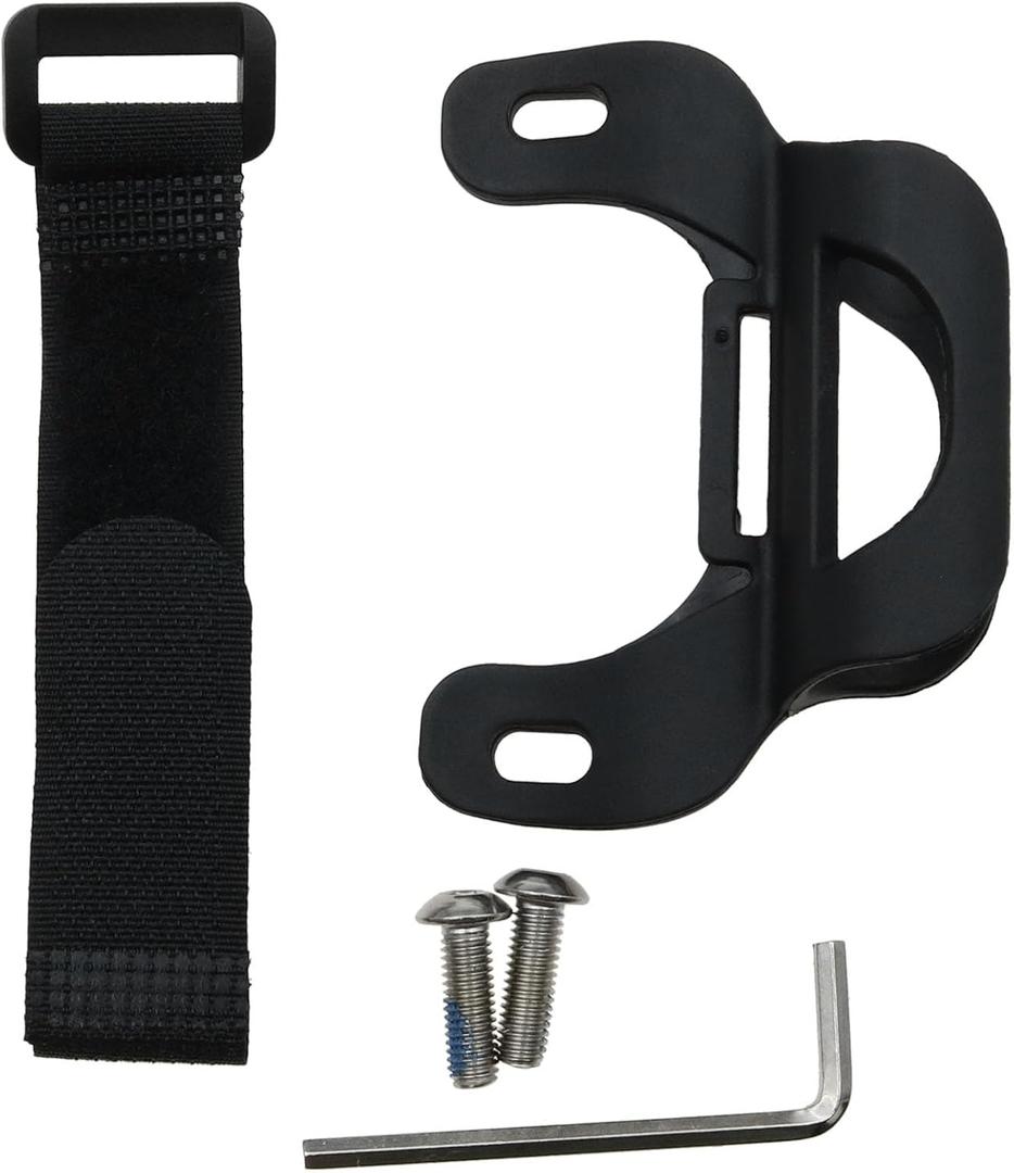 1 Set Bicycle Pump Holder Mini Bike Pump Bracket Bicycle Pump Holder Clip Bracket (with Screw Heel Mounting Tool)