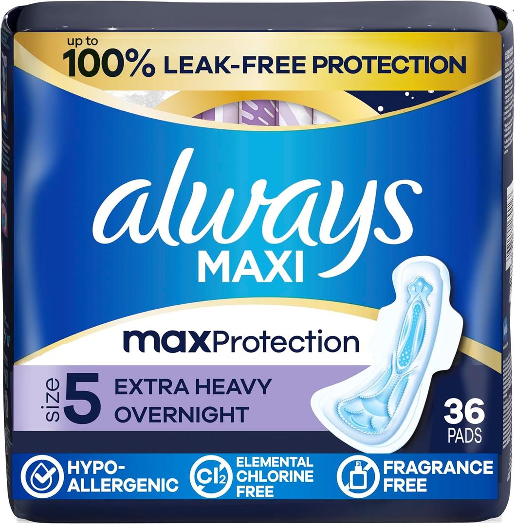 4 Pack of Max Moisture Period Pads