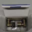 Universal 1080 Swivel Faucet Extender Large Angle Rotating Splash Faucet Aerator, Robotic Arm Swivel Extension Kitchen Sink Aerator Extender with 2 Water Outlet Modes Bronze