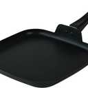 10 Inch Square Griddle Pan, Nonstick Grill Pan for Cooking Eggs, Omelettes, and More, Griddle Cookware, PFOA Free