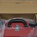 Victrola Journey Bluetooth Portable Suitcase Record Player with Built-in Speakers, 3 Speed Vinyl Record Player, RCA Out, Headphone Jack (Red)