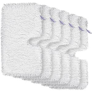 6 Pack Pocket Steam Mop Pad Cleaning Pads for Shark Steam Pocket Mop S3500 Series S3501 S3601 S2902 S3901 S3550 S3601d S3801 S3801co Se450 S2901