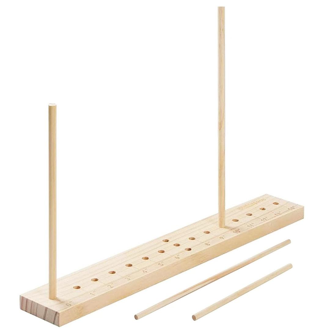 Adjustable (0-14) Inches Balloon Size Measurement Tool, Wood Balloon Size Measurement Ruler for Balloon Arches, Balloon Columns and Various Party Balloon Decorations